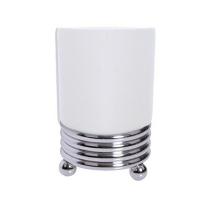 Стакан для зубных щеток Boheme Hermitage 10391 Хром