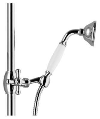 Душевая система Webert Dorian DO721208 Хром Белый