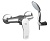 Смеситель для душа Rav Slezak Mississippi MS080.5/2 Хром