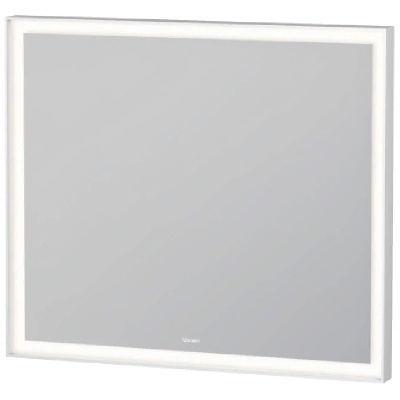 Зеркало Duravit L-Cube 80 с подсветкой Белое