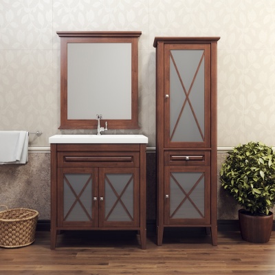 Тумба под раковину Opadiris Палермо 75 Z0000008554 Светлый орех