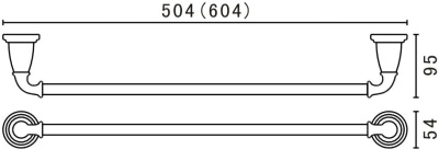 Полотенцедержатель Art&Max Bianchi AM-E-2609 Хром