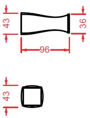 Крючок Artceram Jazz JZA013 01 Белый Хром