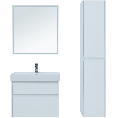 Комплект мебели для ванной Aquanet Nova Lite 75 242903 подвесной Белый