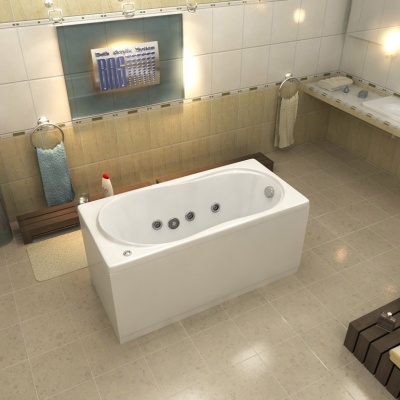 Акриловая ванна Bas Тесса Standart 140x70 без гидромассажа