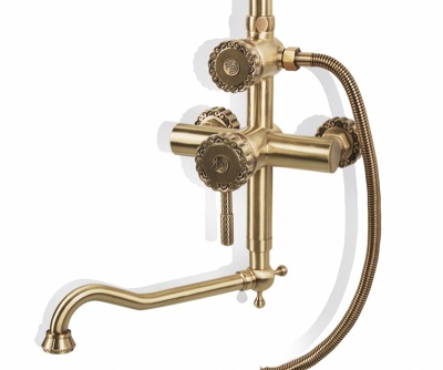 Душевая система Bronze de Luxe Windsor 10120D F Цветок