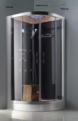 Душевая кабина Grande Home WS140L/S6/BB 100x90 L