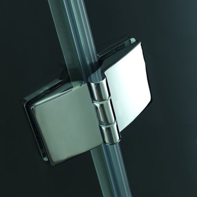 Душевой уголок Cezares VERONA-W-AH-1-90/100-C-Cr профиль Хром стекло прозрачное