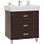 Тумба под раковину Акватон Америна 80 М 1A169101AM430 Темно коричневая