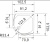 Душевой уголок Jacob Delafon Indigo 90x90 L E44R9009A-GA профиль Хром стекло прозрачное