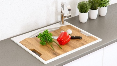 Кухонная мойка KitKraken Ocean Grey 60 Серая