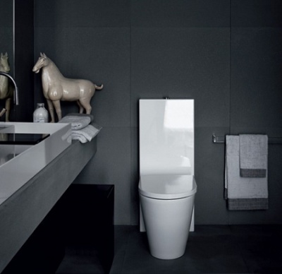 Унитаз Laufen Kartell 8.2333.6.000.000.1 приставной без сиденья