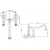 Смеситель для кухни Cezares Diamond DIAMOND-LLP-01-Sw-N Хром