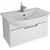 Тумба под раковину Dreja Laguna 75 99.1102 подвесная Белый глянец