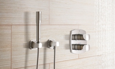 Ручной душ Grohe Grandera 26037000 Хром Золото