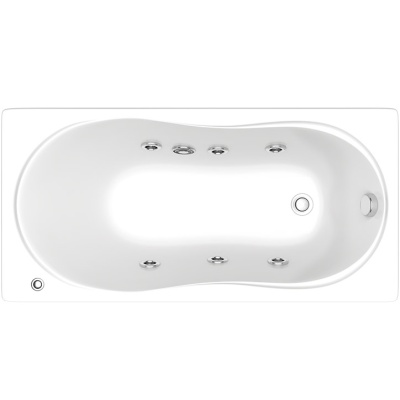 Акриловая ванна Bas Лима 130x70 без гидромассажа