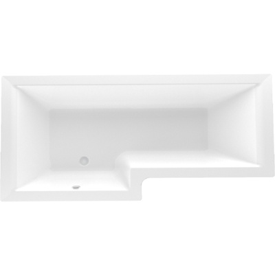 Акриловая ванна Marka One Linea 165x85 L Белый