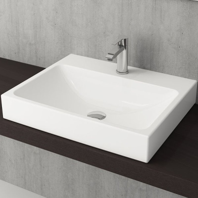 Раковина Bocchi Scala Arch 1077 Белая глянцевая Раковина Bocchi Scala Arch 1077 Белая глянцевая