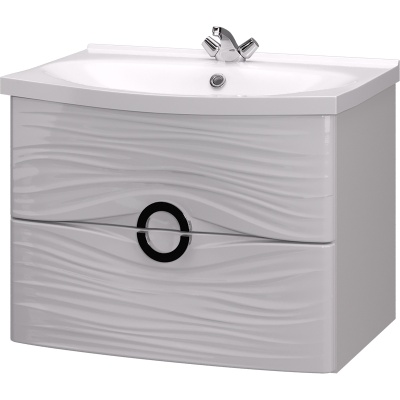 Тумба с раковиной Aima Design Breeze 70 подвесная Белая