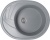 Кухонная мойка Mixline ML-GM17-309 525119 Темно-серая