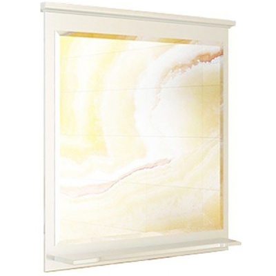 Зеркало Comforty Тбилиси 90 3132632 Белый глянец