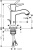 Смеситель для раковины Hansgrohe Metropol Classic 31300090 Хром Золото