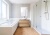 Комплект мебели для ванной BelBagno SET-KRAFT-700-RNN-C-BB344-LOY со смесителем Rovere Nebrasca Nature, столешница - Cemento (без нанесения узора)