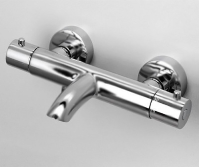 Смеситель для ванны WasserKRAFT Berkel Thermo 4811 с термостатом Хром