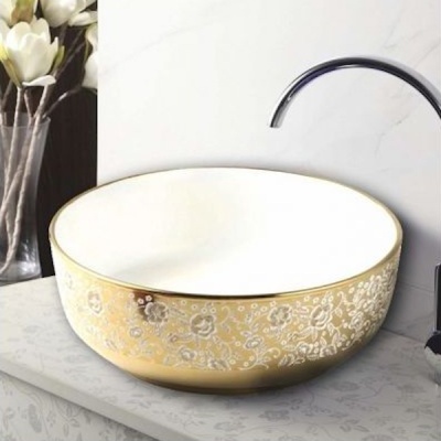 Раковина Melana 38 MLN- T4003-G7 Золото