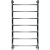 Водяной полотенцесушитель Ника Quadro Л90 100x50 Хром