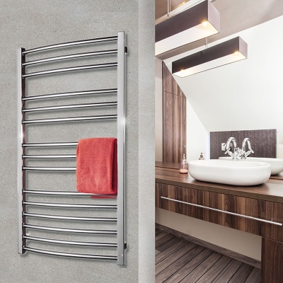 Водяной полотенцесушитель Grota Calma 63х180 Хром