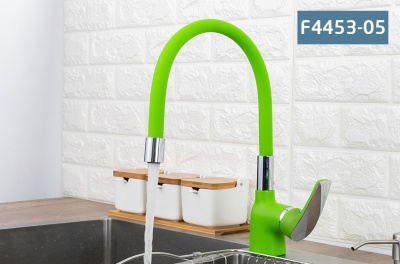 Смеситель для кухни Frap F4453 Белый Хром