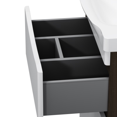 Тумба под раковину AM.PM Like 65 M80FSX0652VF Белая/венге