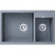 Кухонная мойка Kaiser KG2M-8050-G Grey