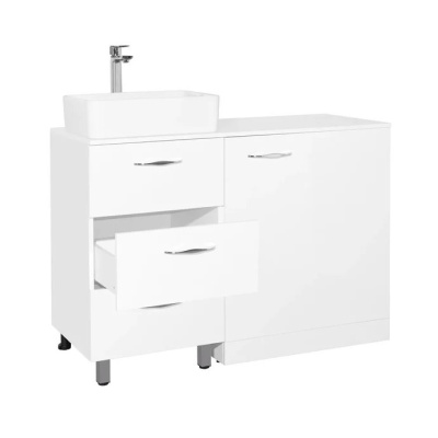 Тумба под раковину Style Line Берн Plus 120 ЛС-000010046 Белая