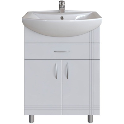 Тумба под раковину San Star Вольга 60 18.1-1.4.1. Белая