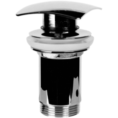 Донный клапан Clever Hydra 98675 с переливом Хром