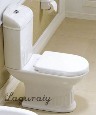 Унитаз компакт Laguraty 0299 с бачком и сиденьем Микролифт