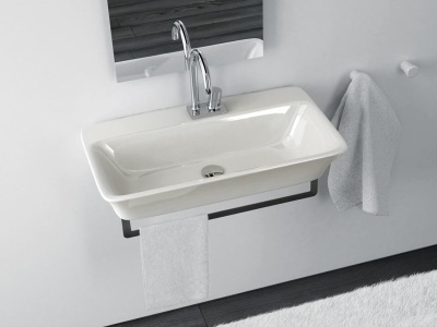 Раковина Artceram Cow 80 CWL003 01 00 Белая