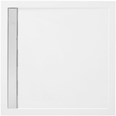 Душевой поддон из искусственного камня Aquanet Stone Lite GB900S 90x90x3,5 Белый