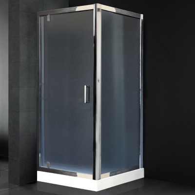 Душевой уголок Royal Bath HV 90х80 RB8090HV-C-CH без поддона профиль Хром стекло рифленое