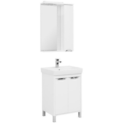 Комплект мебели для ванной Aquanet Гретта 60 239428 Белый