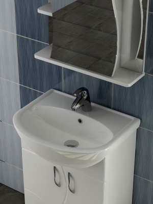 Тумба под раковину Vigo Alessandro 55 Белая