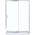 Душевая дверь Aquanet SD-1400A 140 профиль Хром стекло прозрачное