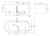 Акриловая ванна BelBagno BB71 180x80 без гидромассажа