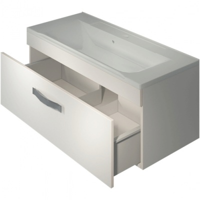 Тумба под раковину Какса-А Хилтон 80 004139 подвесная Белая