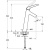 Смеситель для раковины Vitra Nest A42301EXP Хром
