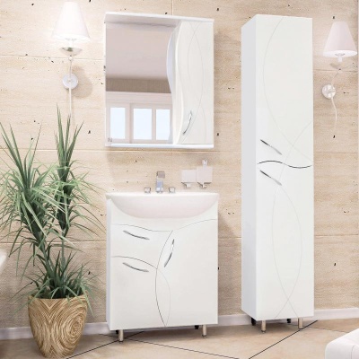 Тумба под раковину Style Line Амелия 75 Белая