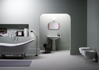 Биде GSI Classic 55 8765111 белое глянцевое