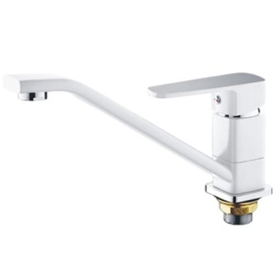 Смеситель для кухни Mixxus Missour 555 MX0506 Белый матовый